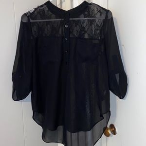 Forever 21 Medium Black Blouse